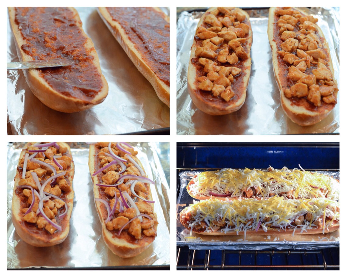 A Girl's Got To Eat --> Bbq Chicken French Bread Pizza