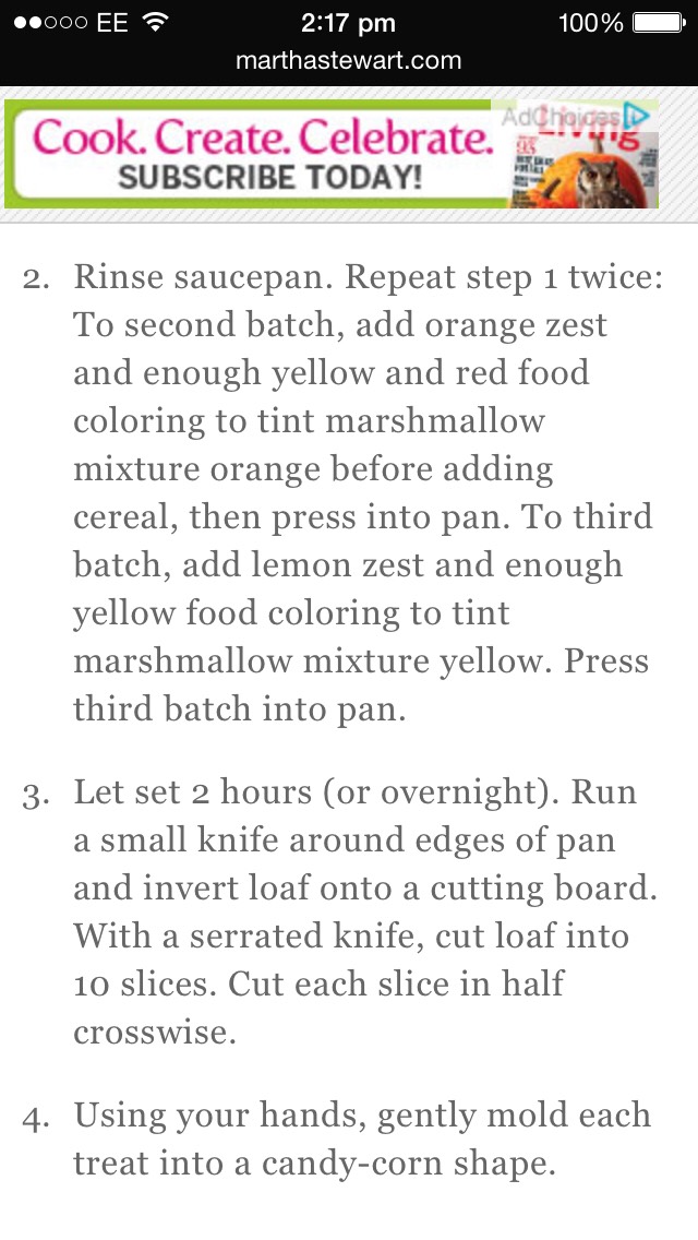 Candy Corn Crunchy Treat๐๐ป๐