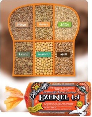Ezekiel bread is arguably the MOST HEALTHIEST bread you could buy!