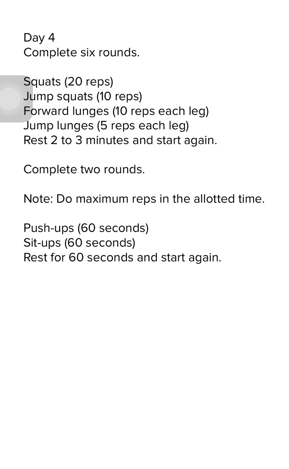 2 Week Perfect Workout Plan To Lose Inches