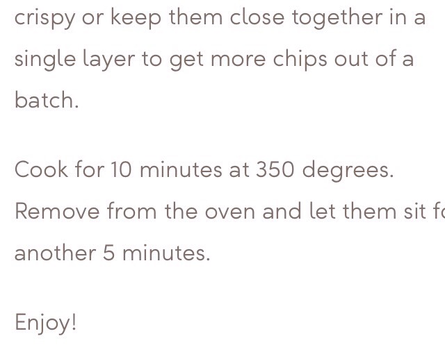 Spinach Chips Recipe