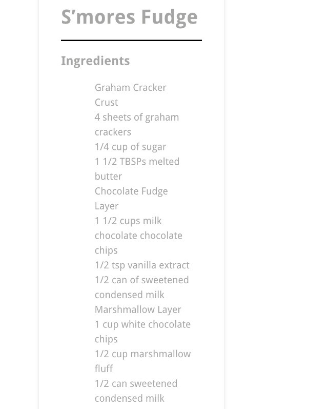 Smores Fudge ❤️
