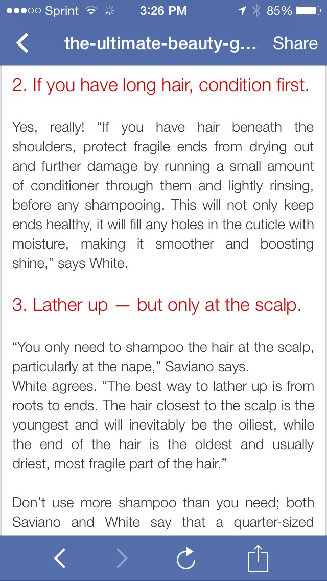You Are Washing You Hair Wrong!!! Who Knew! 