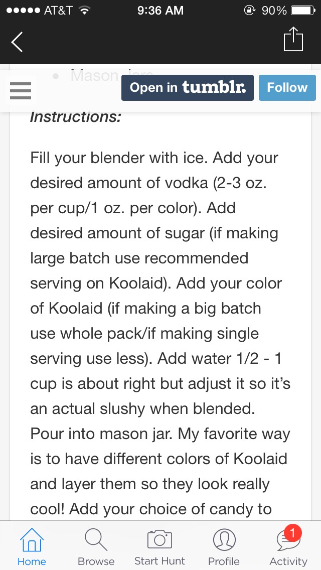 Great Summer Time Drinks