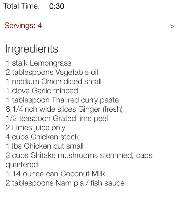 Thai Coconut Curry Chicken Soup!! 😋😋
