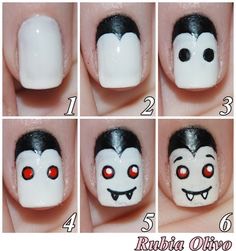 Halloween Nails Art