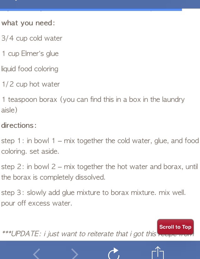 Homemade Flubber
