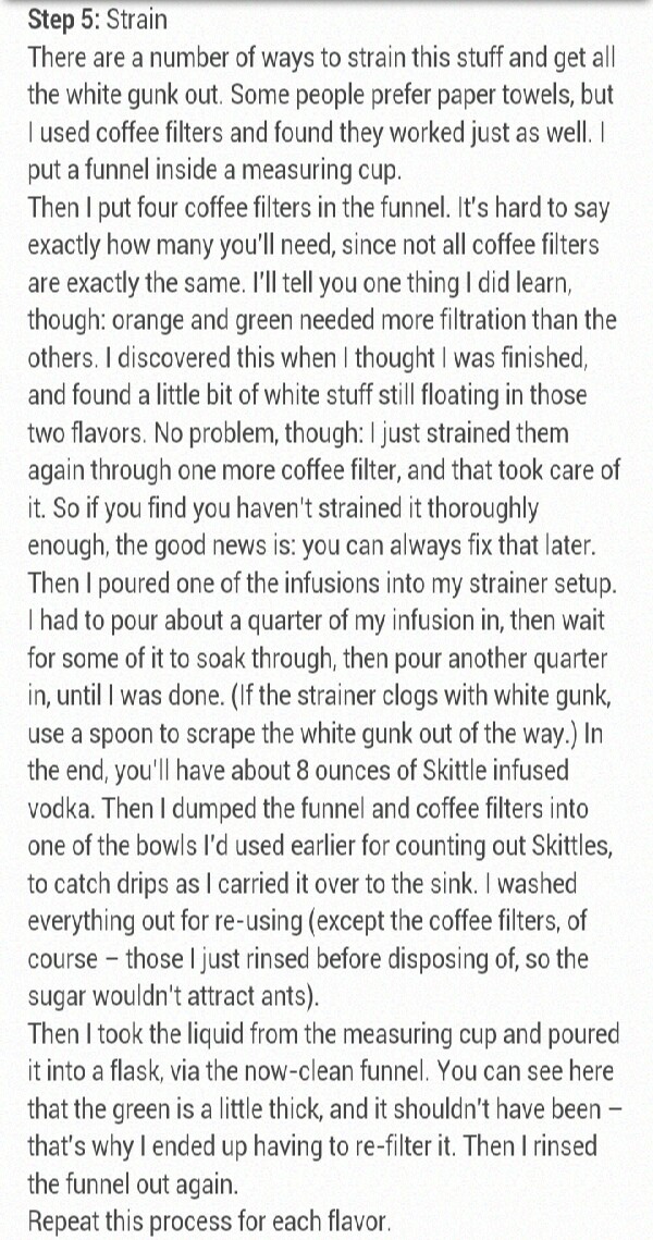 Skittles Vodka Tutorial