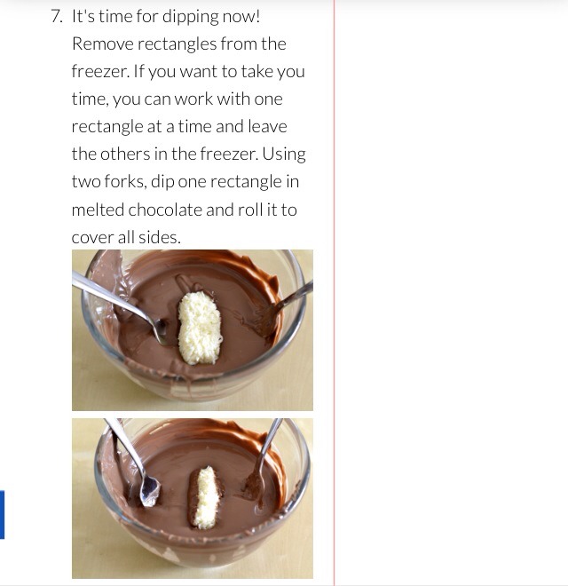Easy Homemade Bounty Chocolate Coconut Bars 