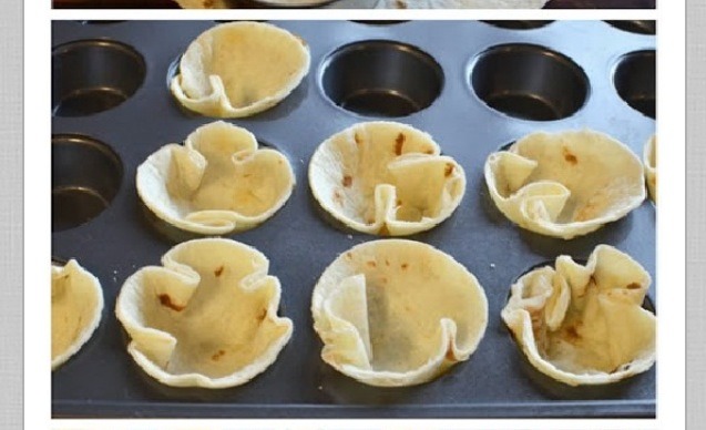 Mini Mexican Pizzas Using Tortillas And A Muffin Tin!!