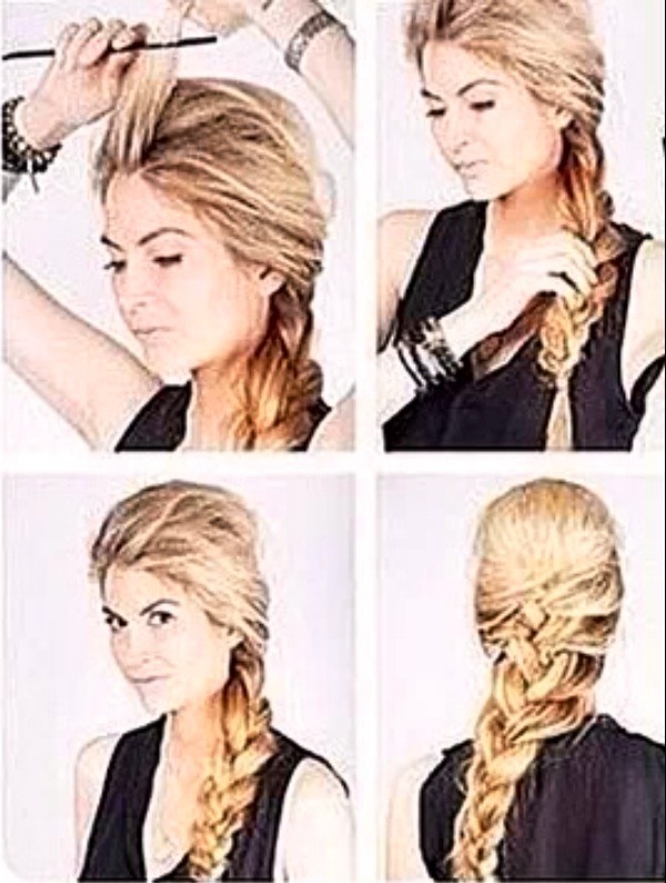 Elsa Braid Hair Tutorial