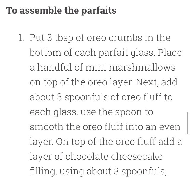 "Delicious Over The Top Chocolate Cheesecake Oreo Parfaits"