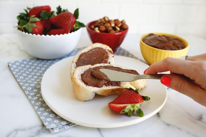 Lastly enjoy your homemade Nutella