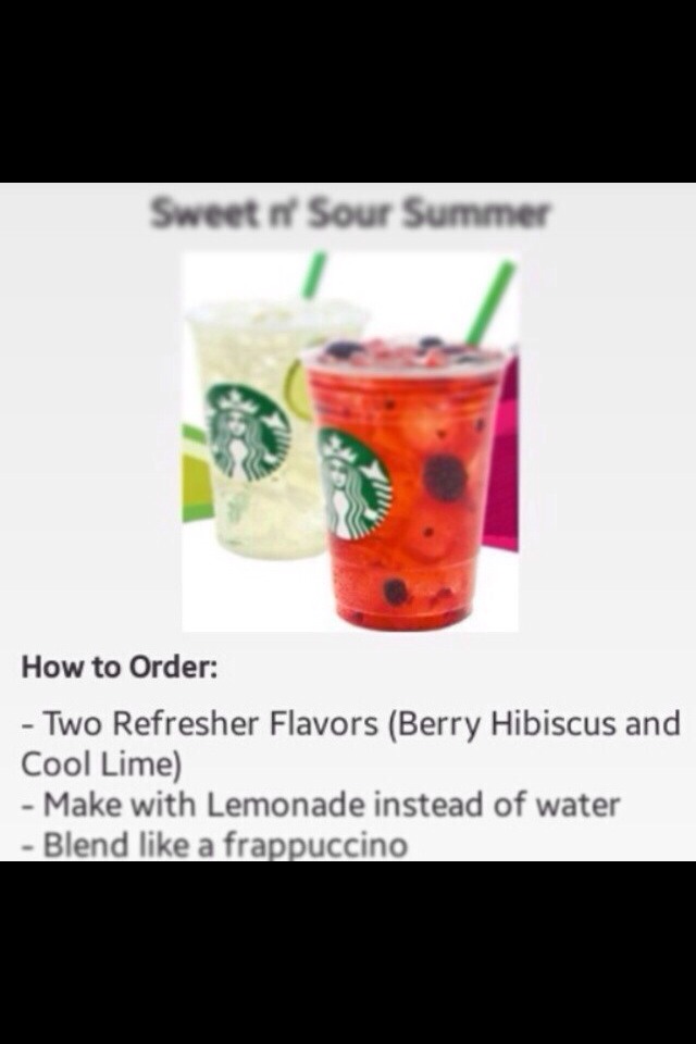 Starbucks Secret Menu
