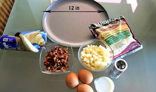 Easy Breakfast Pizza