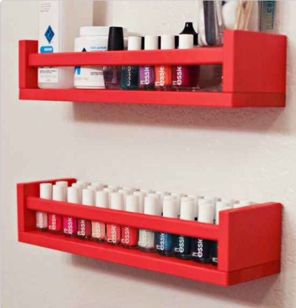 They also hold two rows of nail polish perfectly, if you've got an overflowing collection! 💅🏻