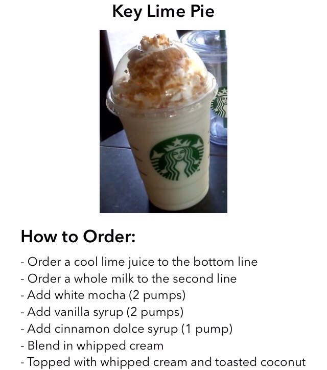 Starbucks Secret Frappes! 👈🏼