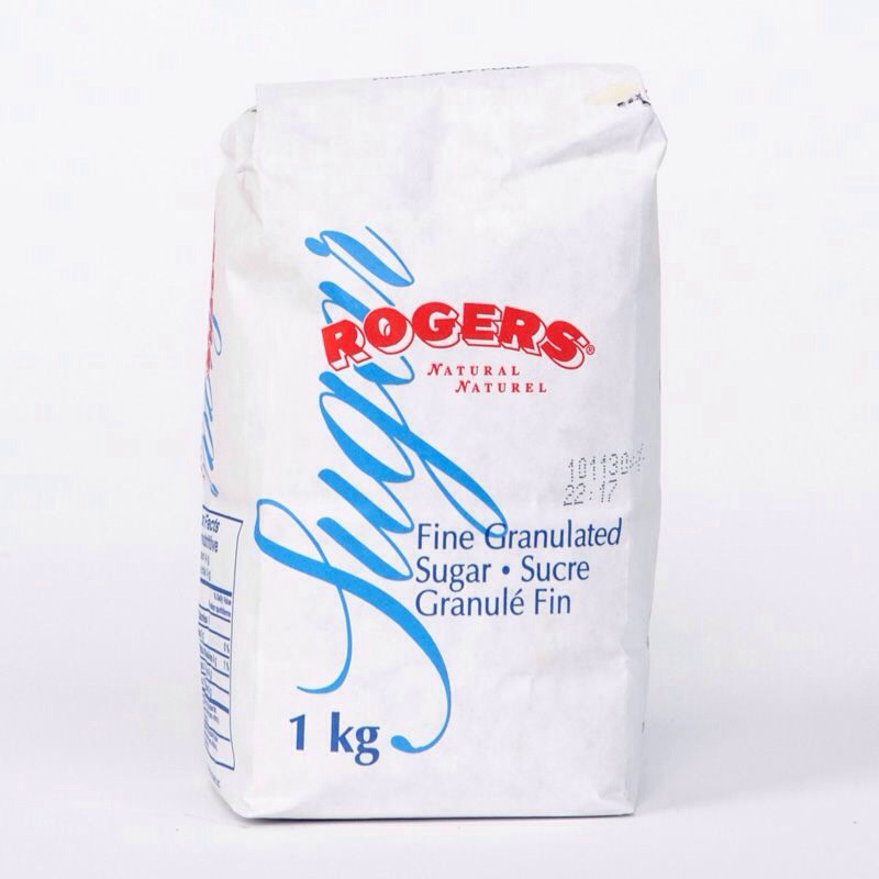 All you need is regular white granulated sugar and a blender type device