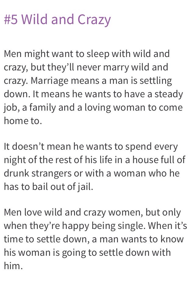✨9 Types Of Women, Men Don't Want To Marry✨