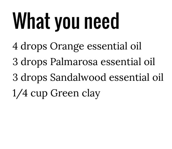 ✨ Green clay can be purchased online or in health food, natural grocery stores, and specialty stores. I bought mine from Amazon. ✨