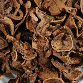 3. Making face masks which include nut shells...
Face mask recipes including walnut shell powder are a dime a dozen. The issue with this natural alternative is that the rough edges are extremely abrasive and can scratch the sensitive skin on the face.