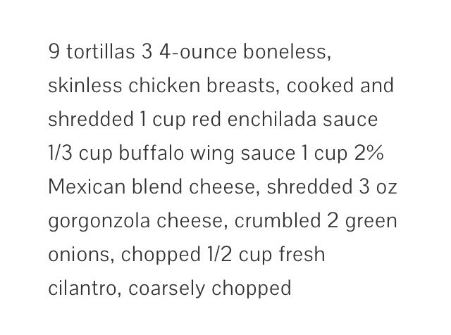 💥Buffalo Chicken Enchiladas💥😋👌