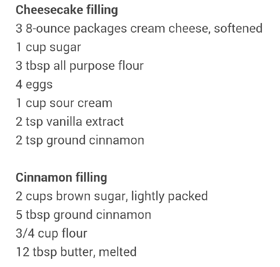 Cinnamon Roll Cheesecake!
