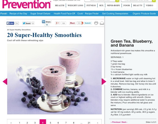 20 Super-Healthy Smoothies π