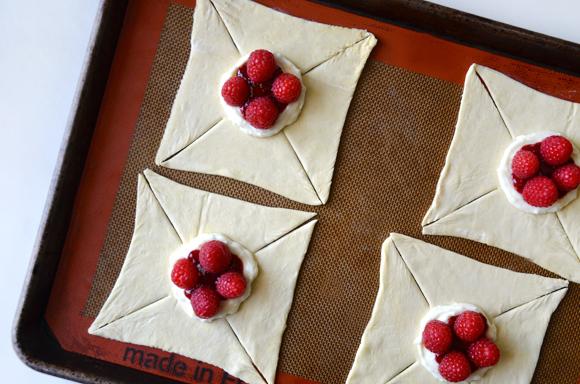 Raspberry Cream Cheese Pinwheel Pastries♥♥So Tempting♥♥