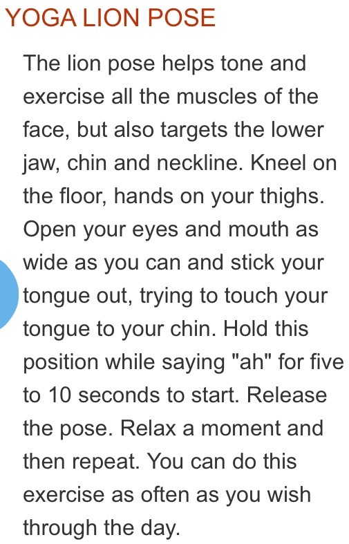 Double Chin Workout