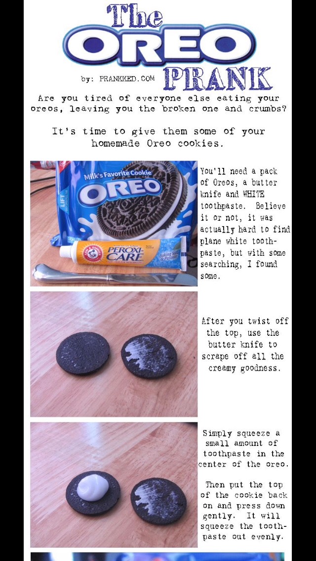 April fools Day Ideas! ( Not Mean, But Funny Franks ! )