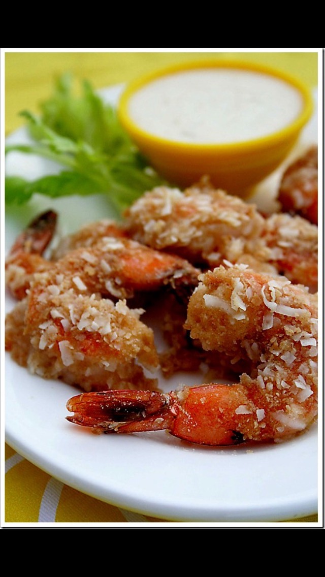 Coconut  Shrimp With Piña Colada Dipping Sauce So Crispy And So Yummy