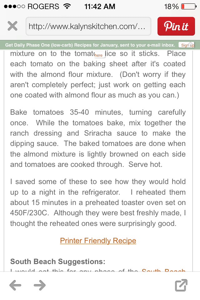 Oven-Fried Green Tomatoes With Sriacha Ranch Dipping Sauce