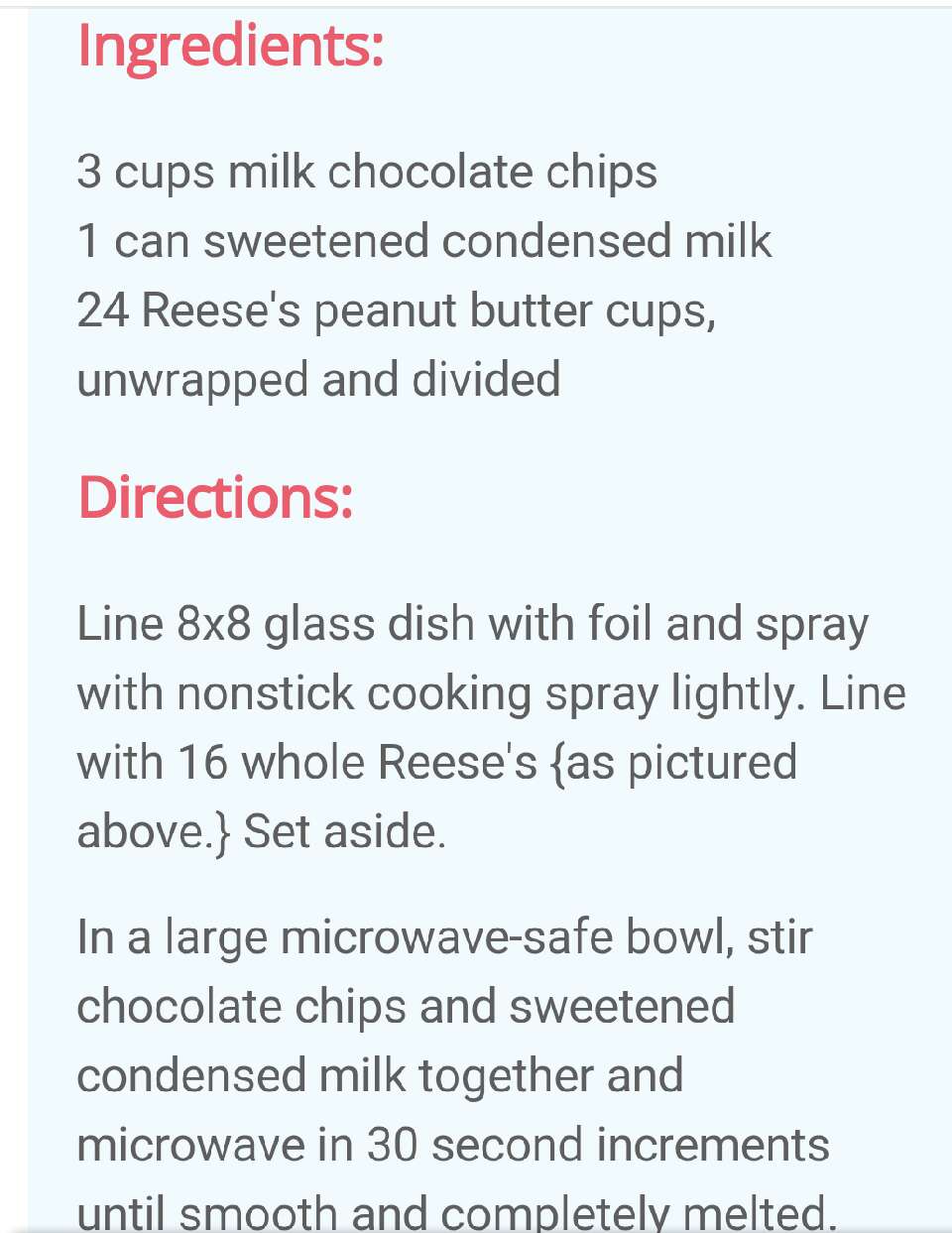 Resses Peanut Butter Cup Fudge!!!
