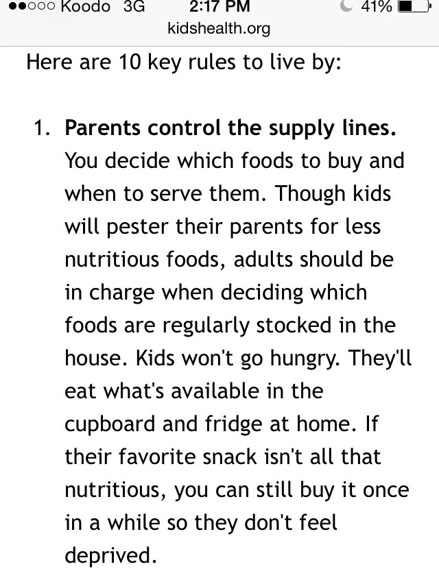 Kids And Food: 10 Tips For Parents