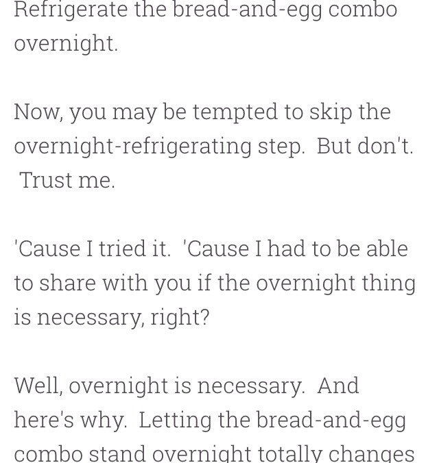 Overnight Prailine French Toast
