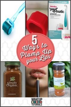 Different Ways To Get Fuller Lips Tutorials ππππ