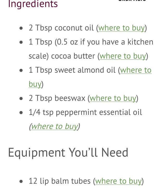 DIY Chocolate Mint Lip Balm ! Yummy !