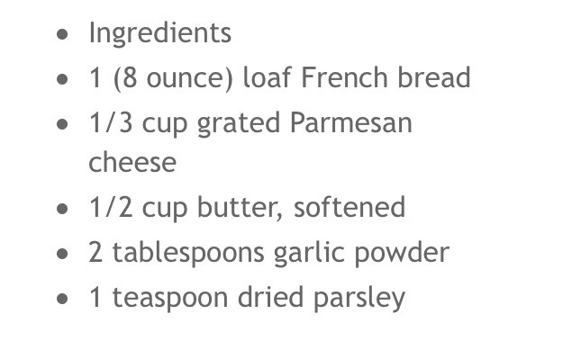 Cheesey Garlic Bread!!!