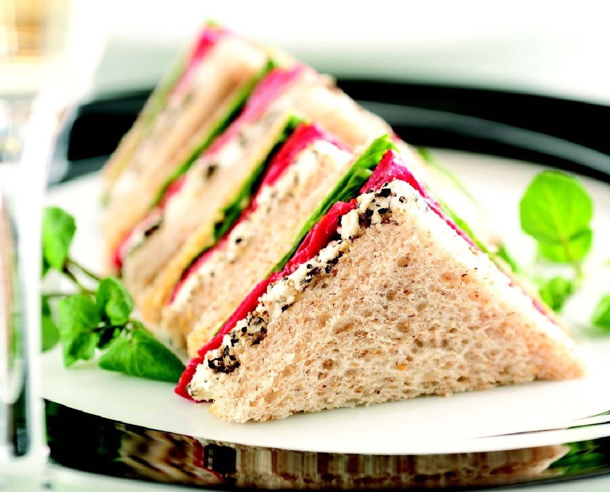 A sandwich!!!
A sandwich is SO EASY and healthy. You can add whatever you want into it. Or have it made the night/morning before