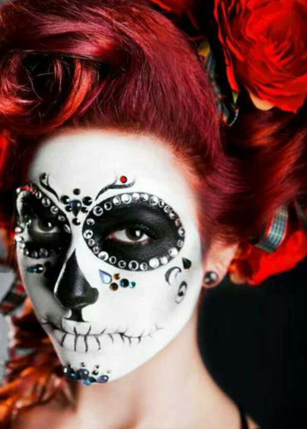 Sugar Skull Makeup Tutorial!! Just In Time For Halloween!! #tipit