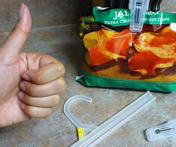 Keep chips fresh: stop buying those plastic chip clips