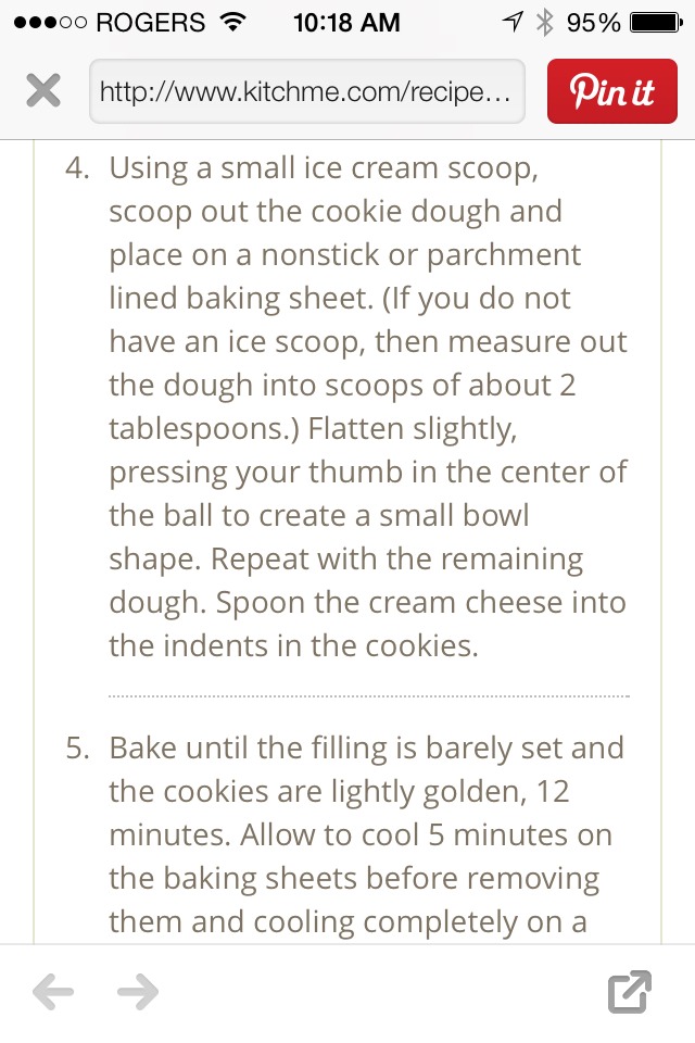New York Cheesecake Cookies