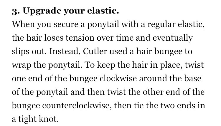 3 Steps for a Perfect Ponytail