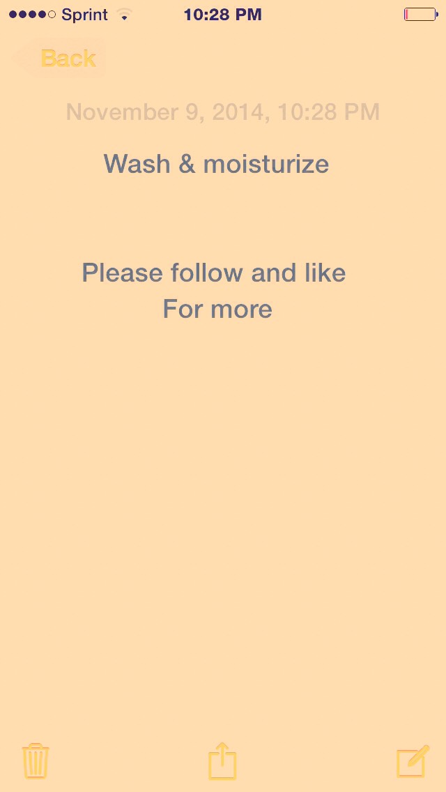 Do this once a week or when needed 