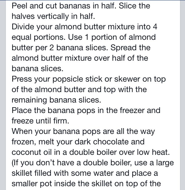 Cinnamon Vanilla Almond Butter Banana Pops