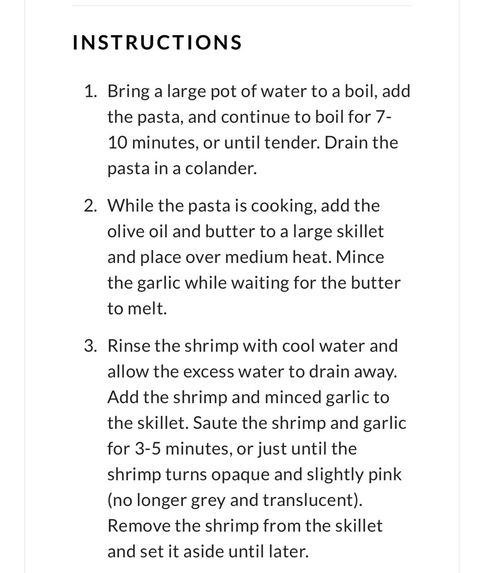 Spicy Shrimp Tomato Pasta 