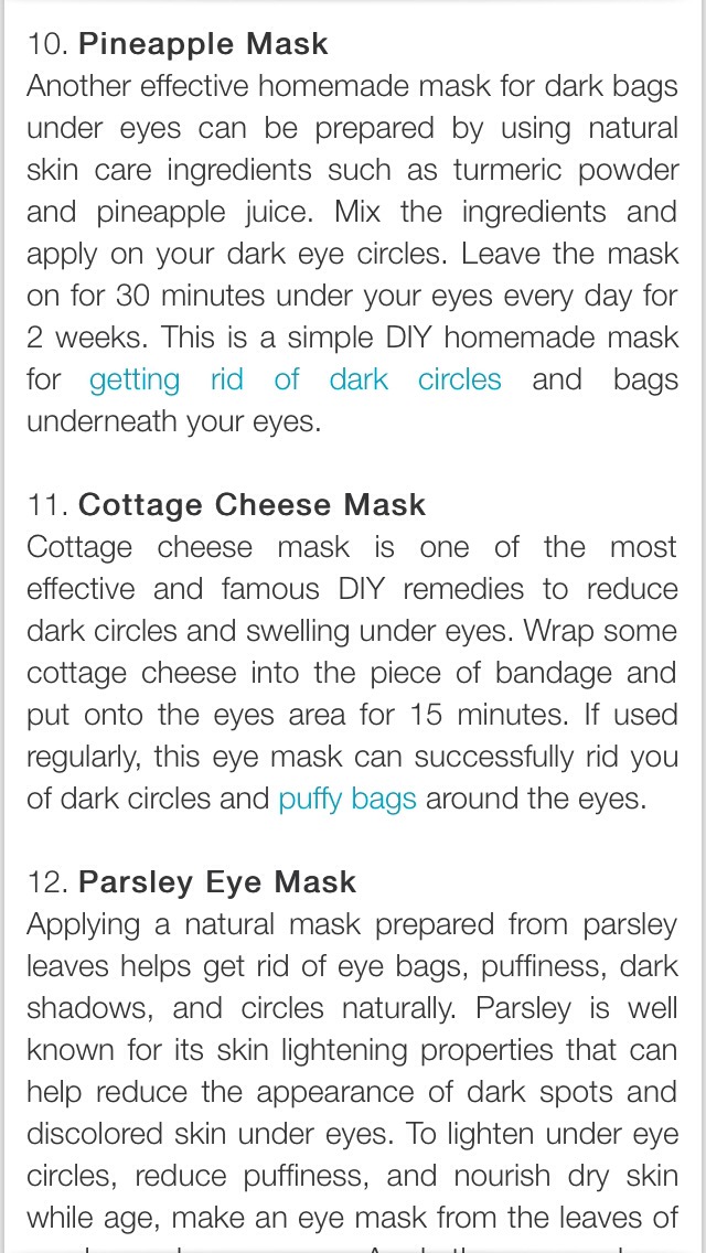 How To Get Rid Of Bags And Wrinkles Under Eyes 