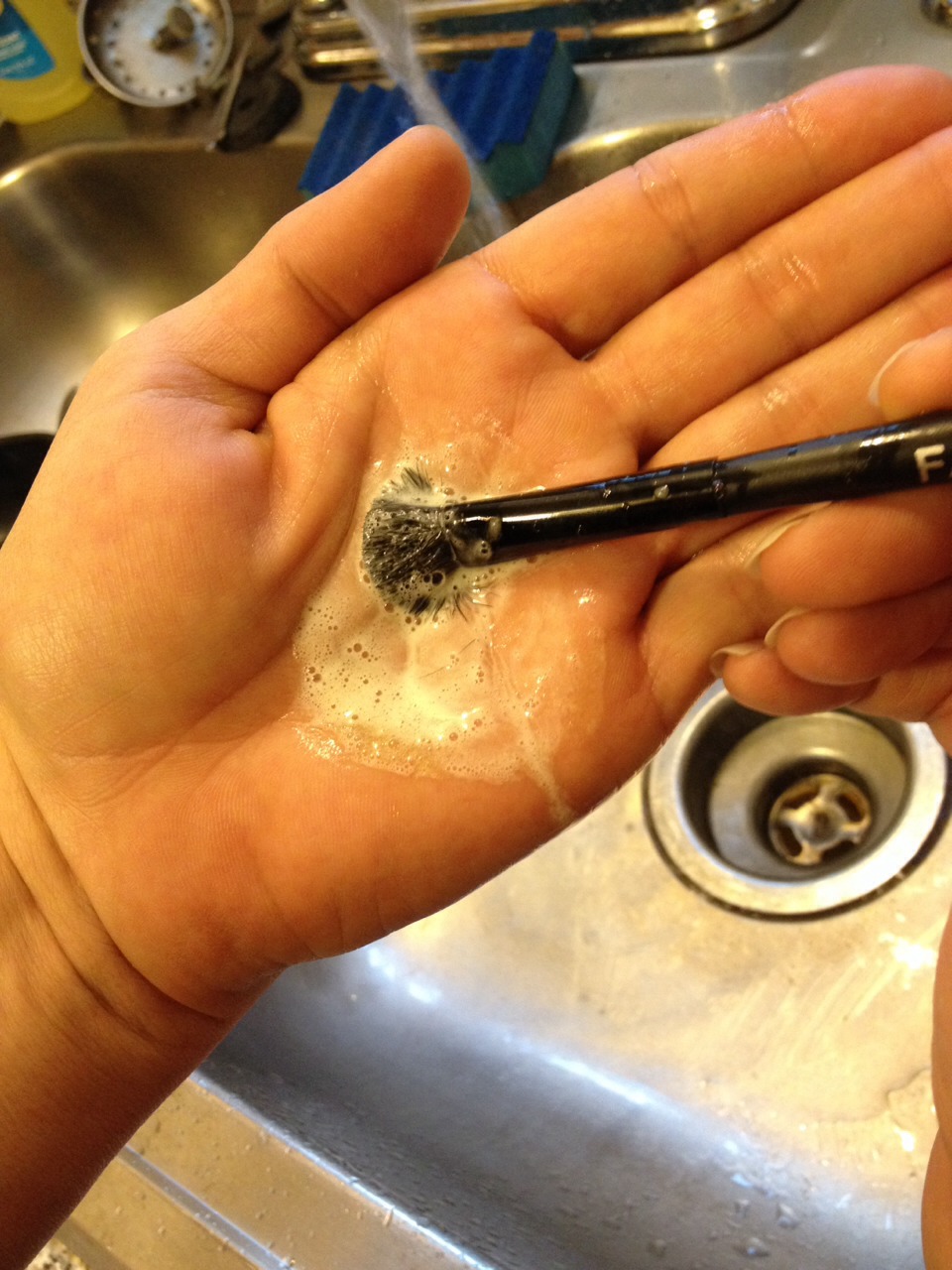 Cleaning Makeup Brushes