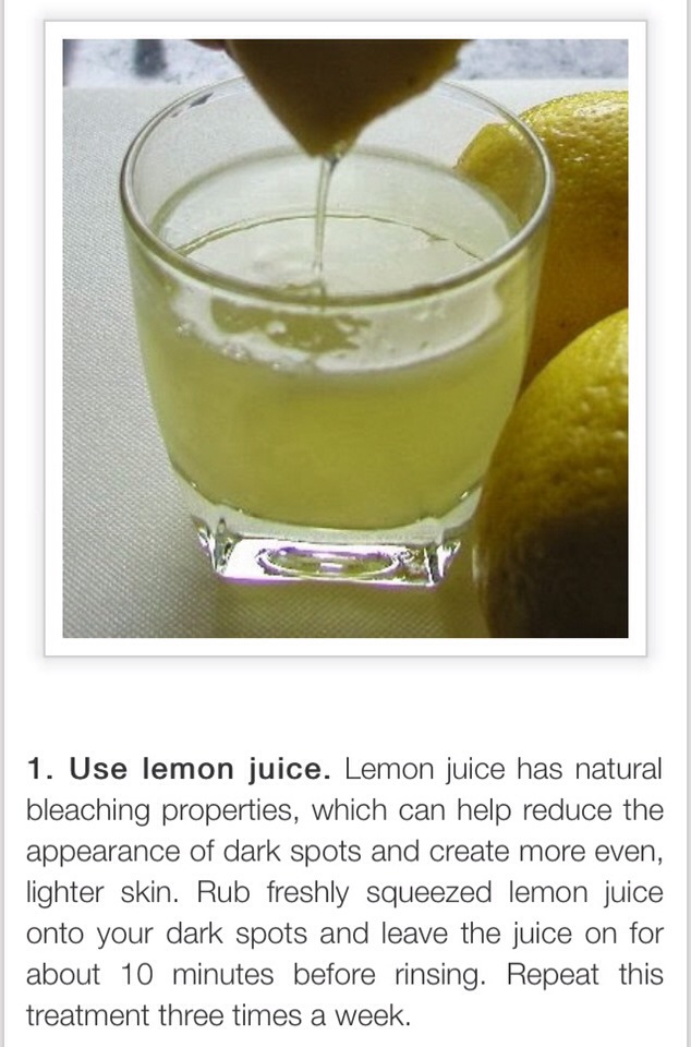 " How- To: Get Rid Of Dark Spots"👌